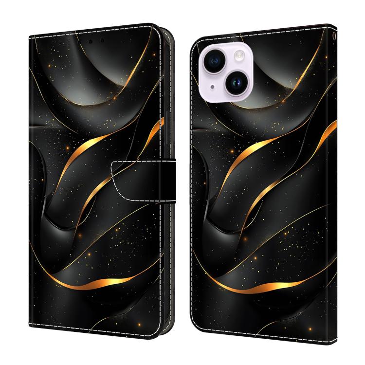 Custodia portafoglio in ecopelle effetto cristallo per iPhone 15
