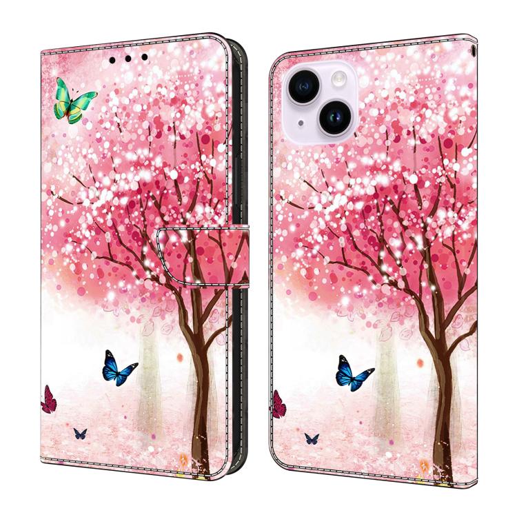 Custodia portafoglio in ecopelle effetto cristallo per iPhone 15