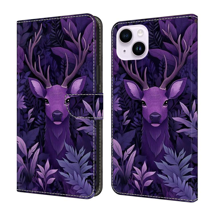 Custodia portafoglio in ecopelle effetto cristallo per iPhone 15