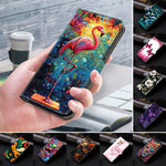 Custodia portafoglio in ecopelle effetto cristallo per iPhone 15