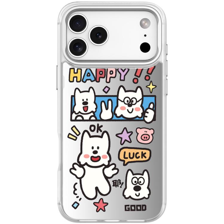 Custodia magnetica con motivo Buona giornata per iPhone 17 e Air