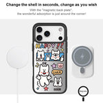 Custodia magnetica con motivo Buona giornata per iPhone 17 e Air