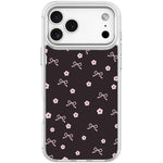Custodia magnetica con motivo fiocco per iPhone 17