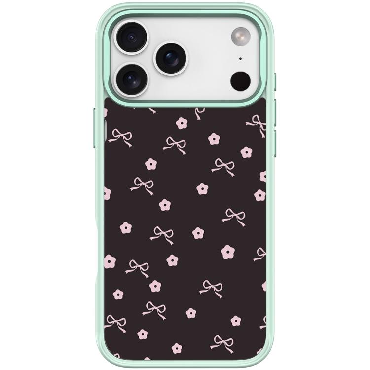 Custodia magnetica con motivo fiocco per iPhone 17