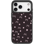Custodia magnetica con motivo fiocco per iPhone 17