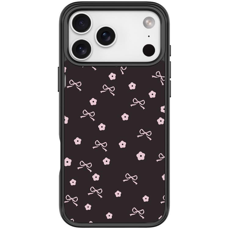 Custodia magnetica con motivo fiocco per iPhone 17
