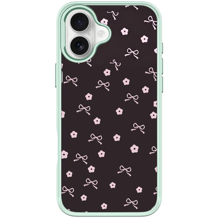 Custodia magnetica con motivo fiocco per iPhone 17
