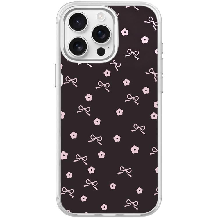 Custodia magnetica con motivo fiocco per iPhone 15 Pro e 15 Pro M