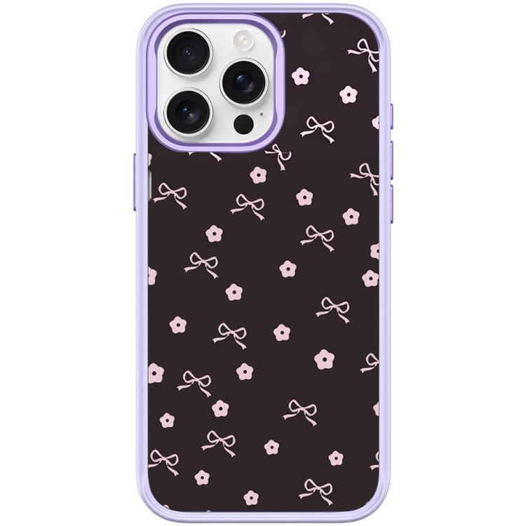 Custodia magnetica con motivo fiocco per iPhone 15 Pro e 15 Pro M