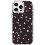 Custodia magnetica con motivo fiocco per iPhone 15 Pro e 15 Pro M