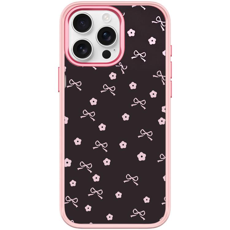 Custodia magnetica con motivo fiocco per iPhone 15 Pro e 15 Pro M