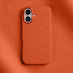 Custodia in vera pelle magnetica per iPhone 16