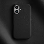 Custodia in vera pelle magnetica per iPhone 16