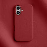 Custodia in vera pelle magnetica per iPhone 16