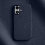 Custodia in vera pelle magnetica per iPhone 16