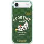 Custodia magnetica con motivo cane per iPhone 17