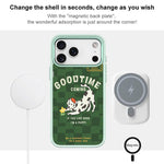 Custodia magnetica con motivo cane per iPhone 17