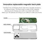Custodia magnetica con motivo cane per iPhone 17