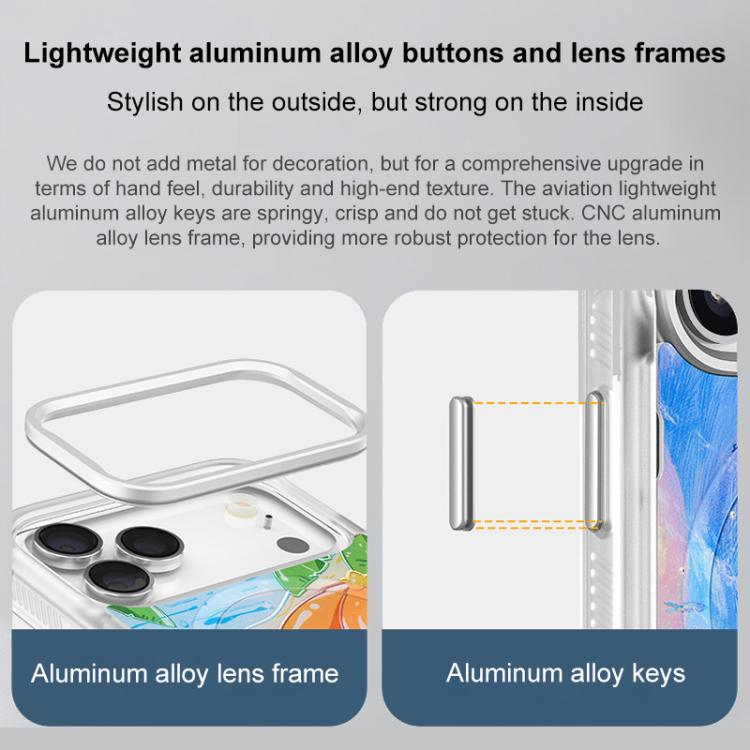Custodia magnetica con motivo cane per iPhone 17