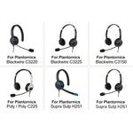Cuscinetti auricolari ricambio per Plantronics C3220 C3225