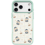 Custodia magnetica con motivo cucciolo per iPhone 17