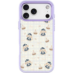 Custodia magnetica con motivo cucciolo per iPhone 17