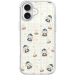 Custodia magnetica con motivo cucciolo per iPhone 17