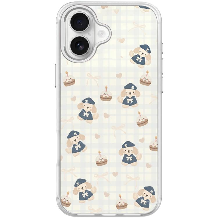 Custodia magnetica con motivo cucciolo per iPhone 17