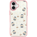 Custodia magnetica con motivo cucciolo per iPhone 17
