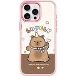 Custodia magnetica con motivo capibara per iPhone