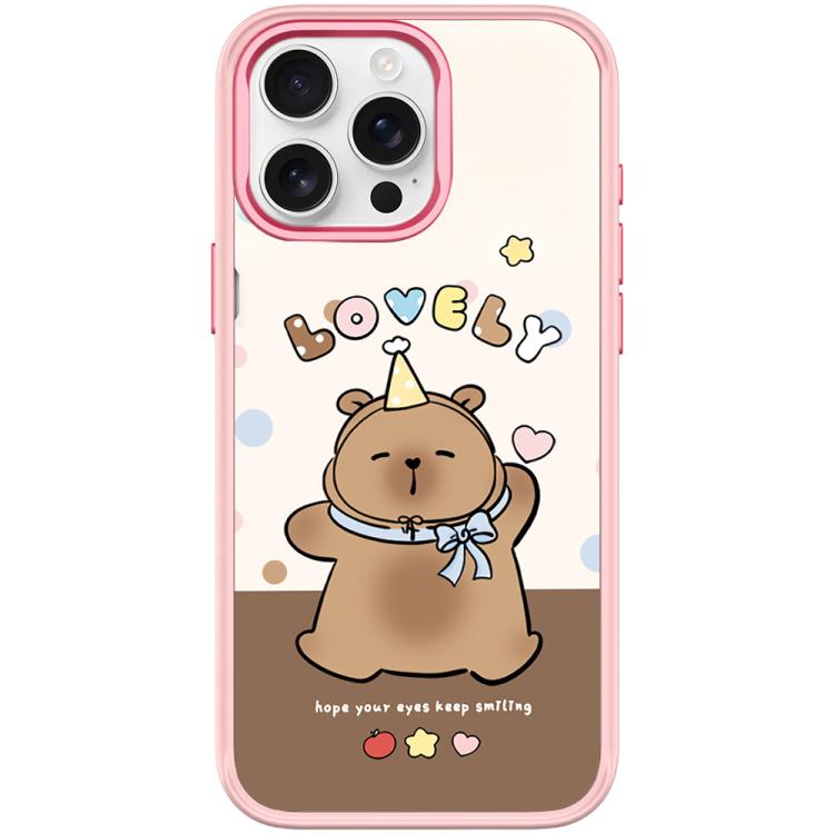 Custodia magnetica con motivo capibara per iPhone
