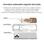 Custodia magnetica con motivo capibara per iPhone