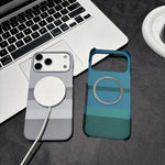 Custodia magnetica in PC effetto pelle per iPhone 17 Pro