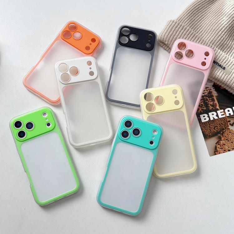 Custodia ibrida TPU effetto pelle per iPhone 15 Pro Max