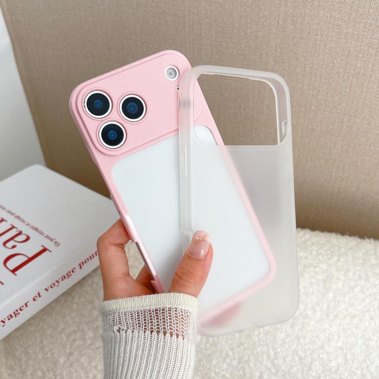 Custodia ibrida TPU effetto pelle per iPhone 15 Pro Max