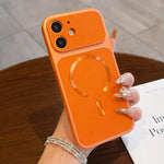 Custodia magnetica in ecopelle per iPhone 12 e 12 Pro