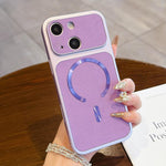 Custodia magnetica in ecopelle per iPhone 13 Pro Max
