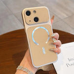Custodia magnetica in ecopelle per iPhone 14