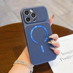 Custodia magnetica in ecopelle per iPhone 14