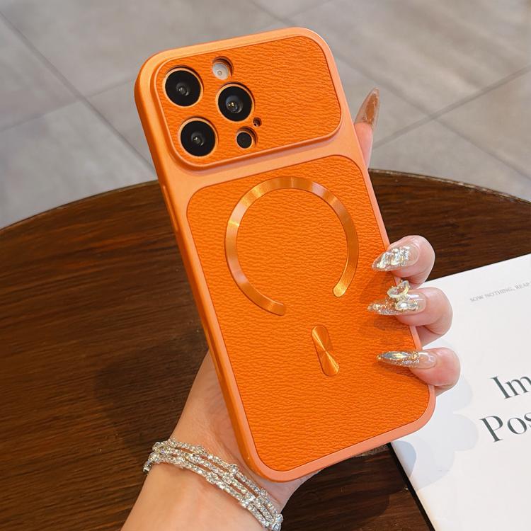 Custodia magnetica in ecopelle per iPhone 16 Pro Max
