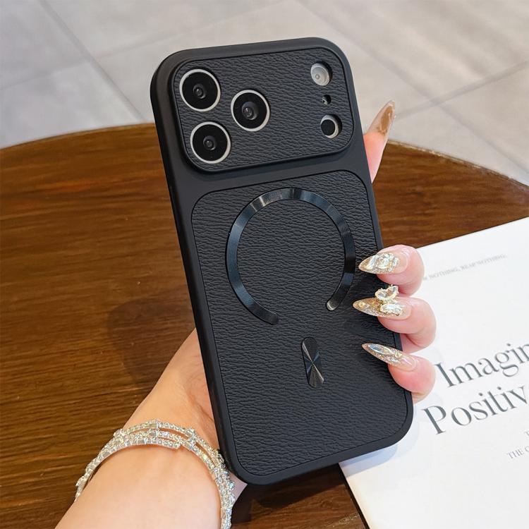 Custodia magnetica in ecopelle per iPhone 17 Pro e Pro Max
