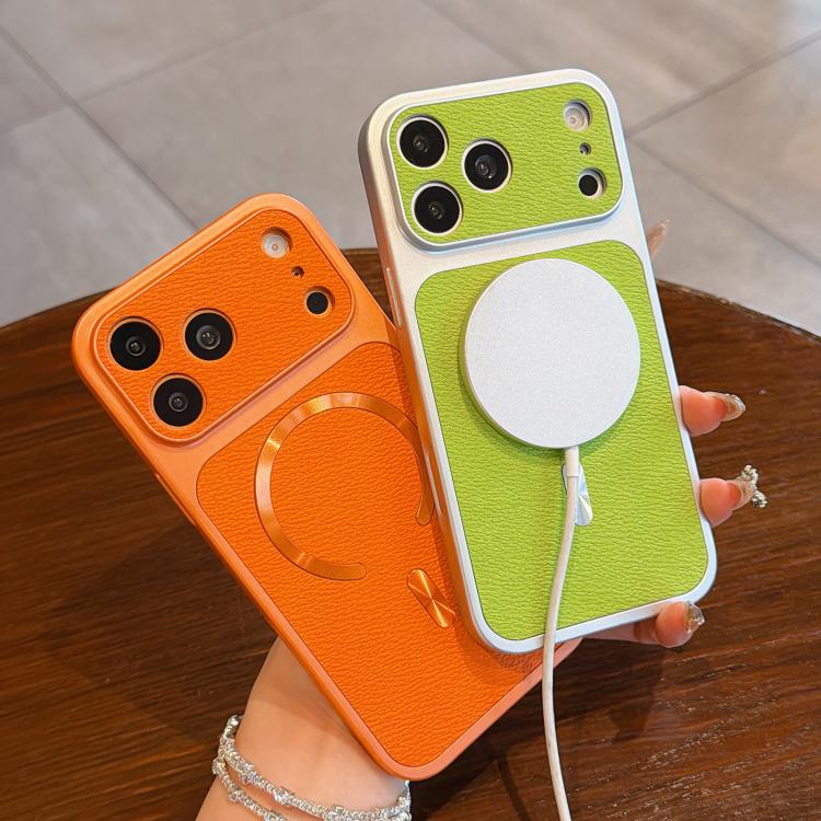 Custodia magnetica in ecopelle per iPhone 17 Pro e Pro Max