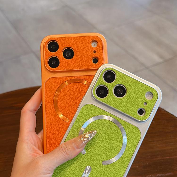 Custodia magnetica in ecopelle per iPhone 14