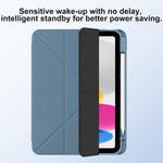 Custodia tablet pieghevole in ecopelle per iPad 2025-2026