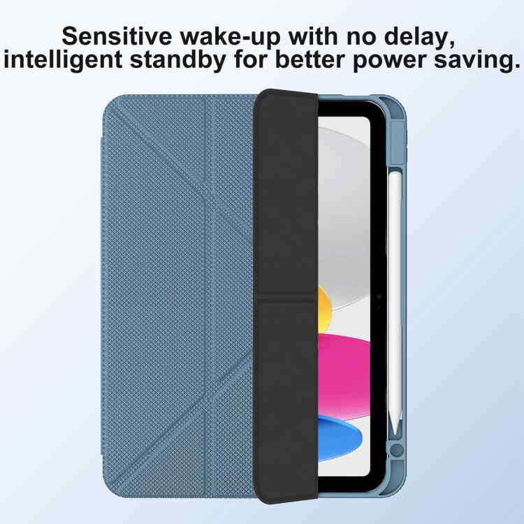 Custodia tablet pieghevole in ecopelle per iPad 2025-2026