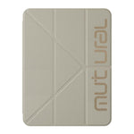 Custodia tablet pieghevole in ecopelle per iPad 2025-2026