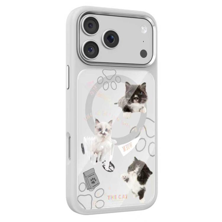 Custodia magnetica in silicone per iPhone 17 Pro Max
