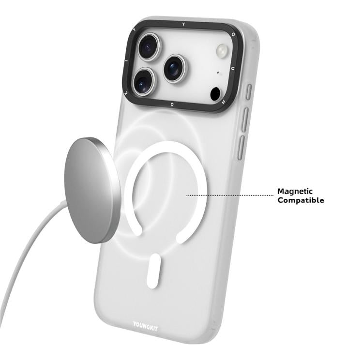 Custodia magnetica in PET TPU opaco per iPhone 17 Pro Max