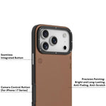 Custodia magnetica in pelle per iPhone 17 Pro e Pro Max