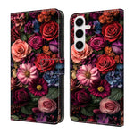 Custodia per telefono in ecopelle con effetto cristallo per Samsung Galaxy S22+